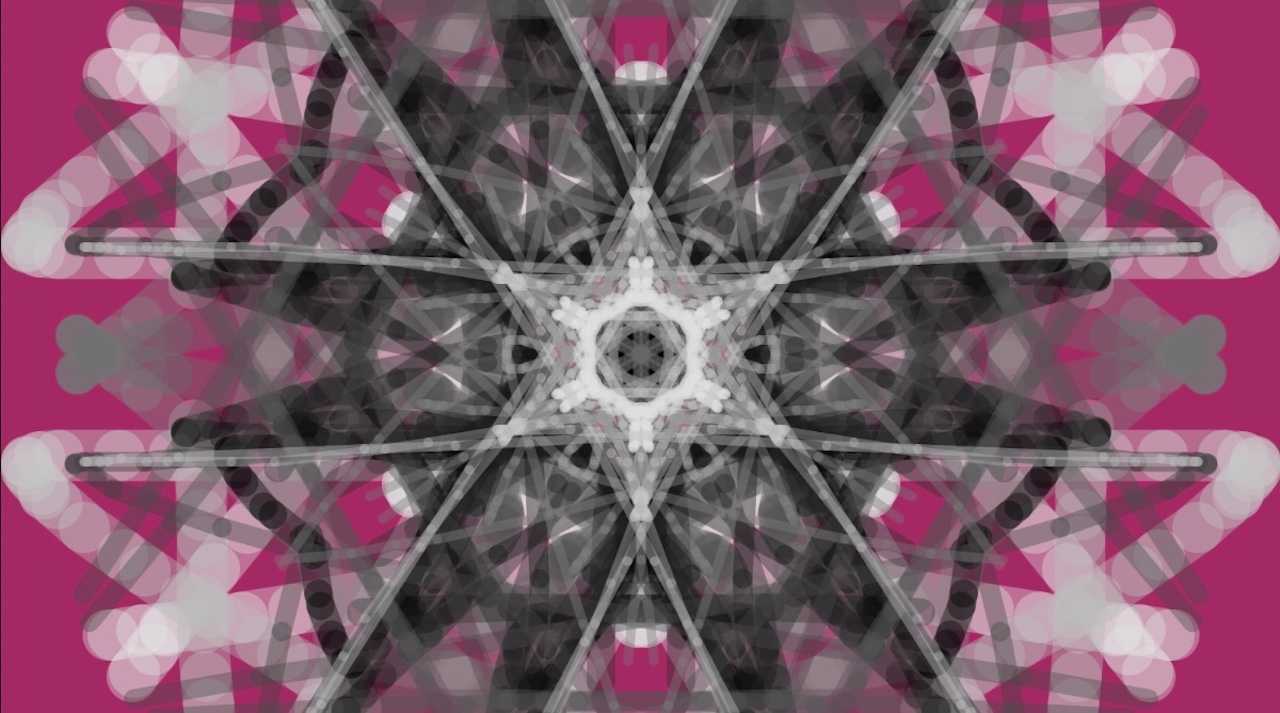 Kaleidoscope Snowflake #SupportP5