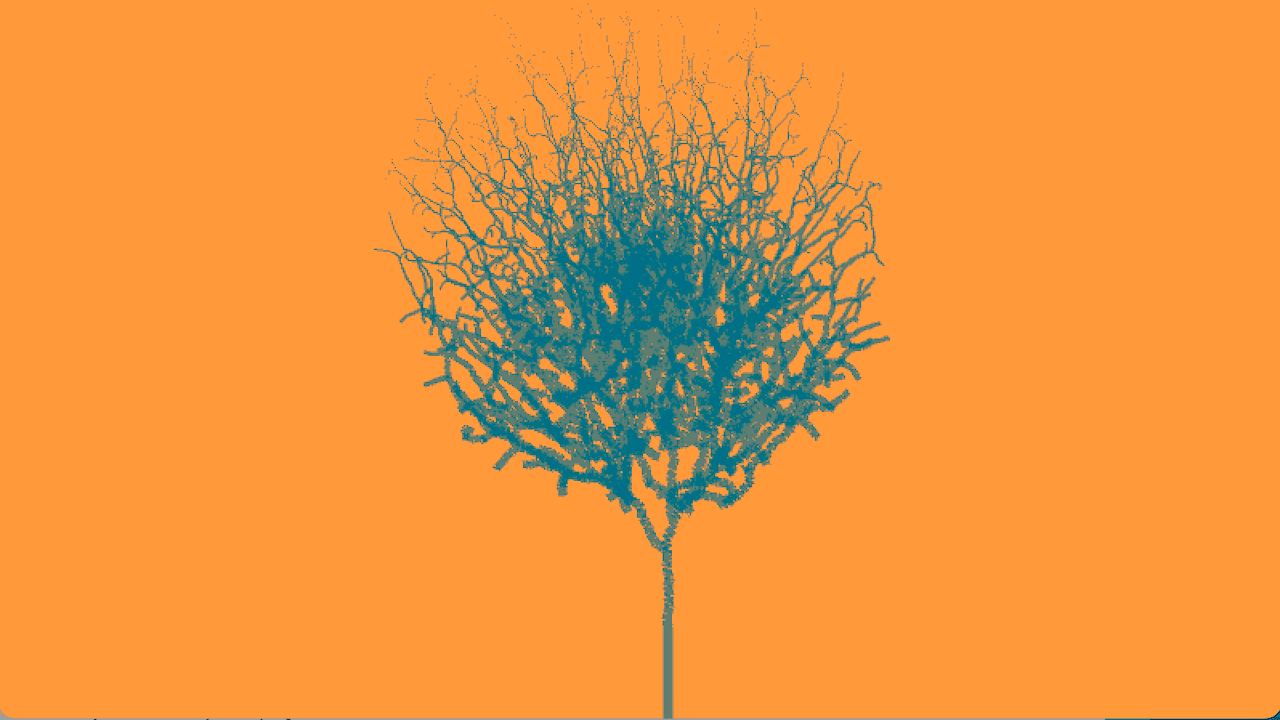 3D Fractal Trees