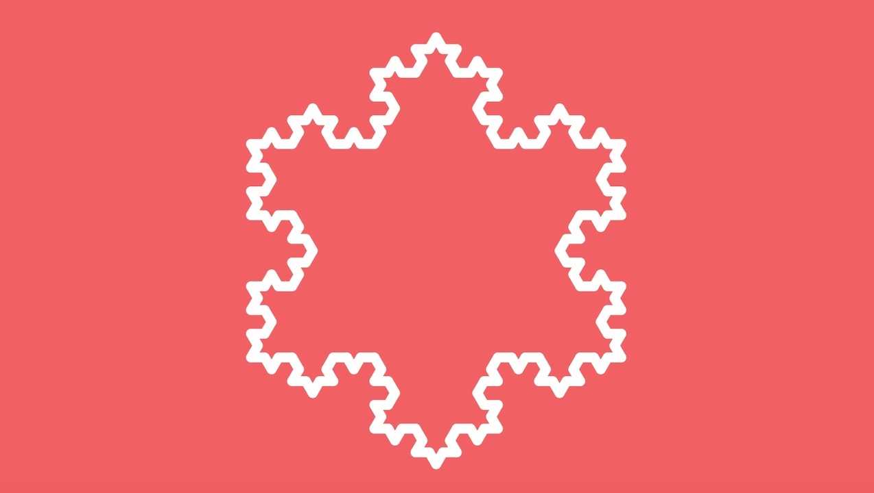 Koch Fractal Snowflake