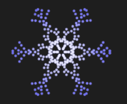 Snowflake generator in javascript