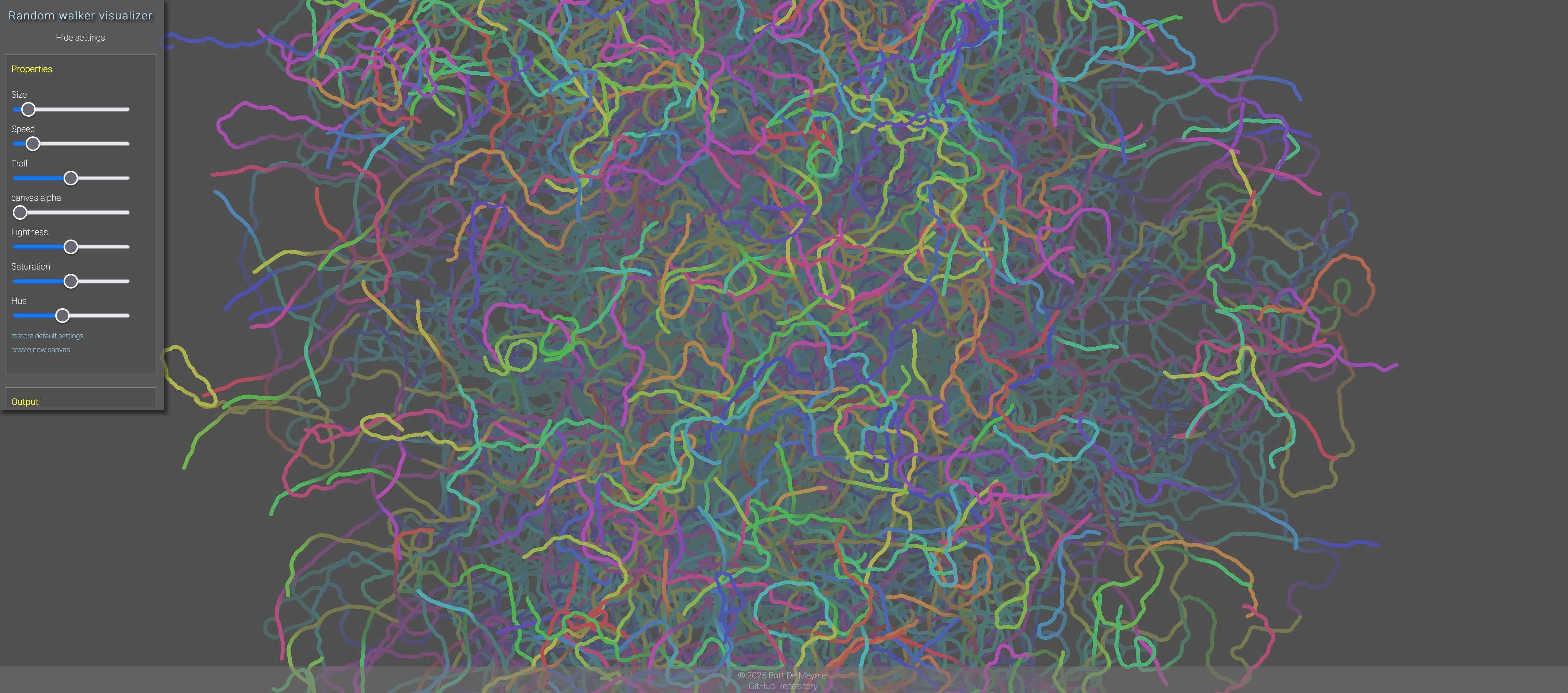 randomwalker visualizer