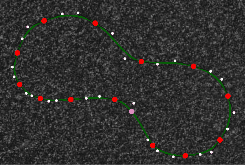 Bezier Curve Road Editor