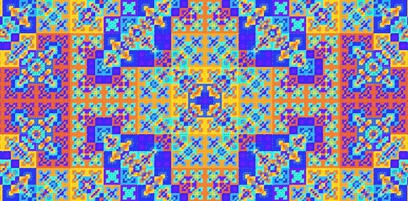 Persian Rug in p5.js