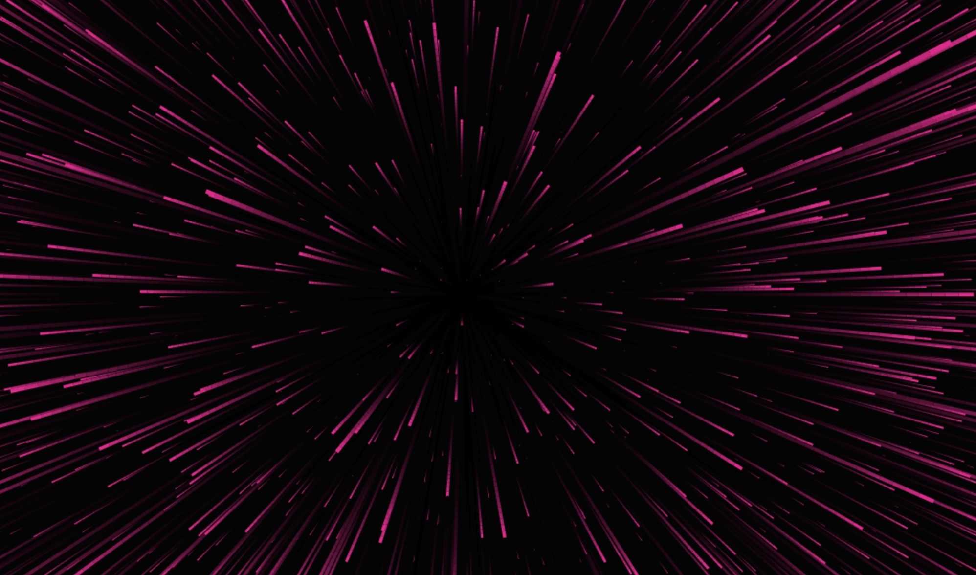 Starfield with scroll in JS